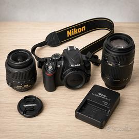 Nikon D3100 + telezoom tammron 60:200