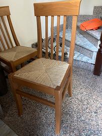 Sedie in legno