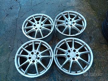 4 cerchi in lega 17 Mercedes Benz 