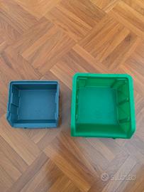 Contenitori in plastica a bocca di lupo