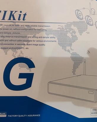 kit di videosorveglianza 
