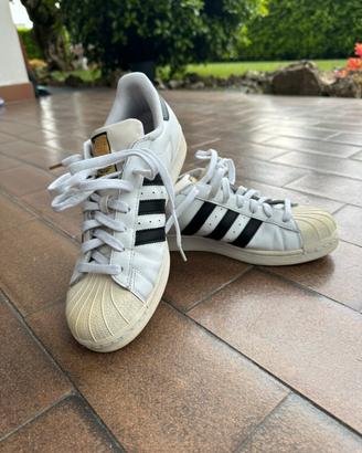 Adidas Superstar bianche nere 40 2/3