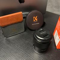 Sony 35mm 1.8 FE + Kit filtri ND/Black Mist