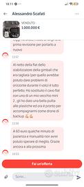 Drone DJI VENDUTO