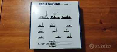 Orologio parete design Karlsson Parigi 3 pannelli