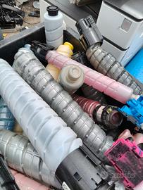 bottiglie vuote toner kyocera ricoh