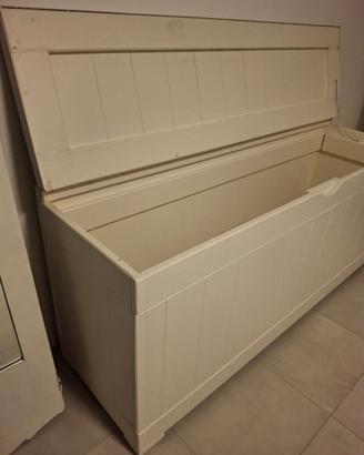 Baule in legno 170x50x75cm