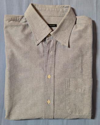 Sergio Tacchini Camicia Oxford Grigio-Azzurra Tg L