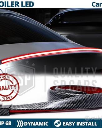 SPOILER LED Posteriore per PORSCHE Carbon Look