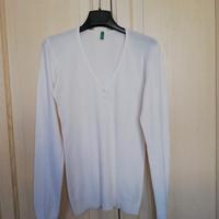 Maglia BENETTON Bianca