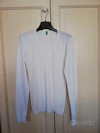 Maglia BENETTON Bianca