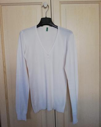 Maglia BENETTON Bianca