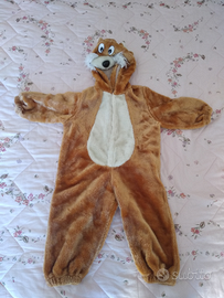 Maschera carnevale abito da leone