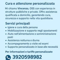 OSS operatore socio sanitario domiciliare