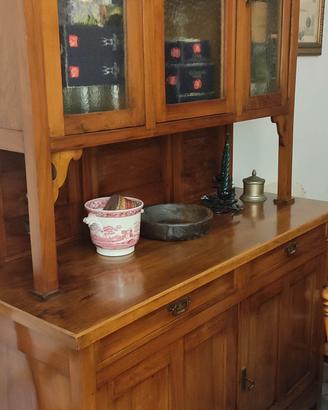 coppia di credenze stile liberty 