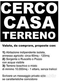 C.e.r.c.o. casa isolata con terreno