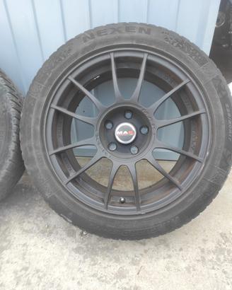 4 Cerchi  MAK 17” + gomme Nexen 225/50 R17 98V