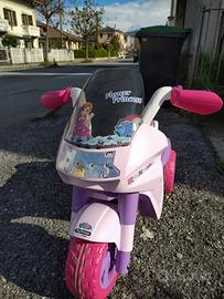 moto elettrica flower princess pegperego