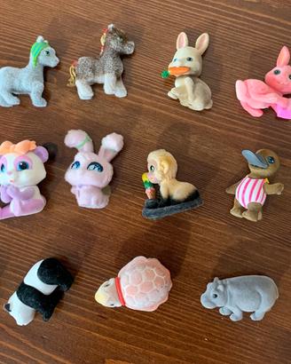 Serie di vari personaggi /animaletti da collezione