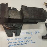 Morsa girevole Fza 115 - torneria - officina 
