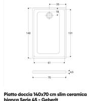 Piatto doccia nuovo!
