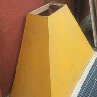 Cappa in legno con aspiratore
