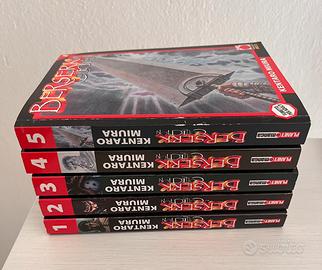 Berserk manga vol 1-5