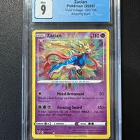 Zacian 082/185 CGC 9 mint amazing holo pokemon ing