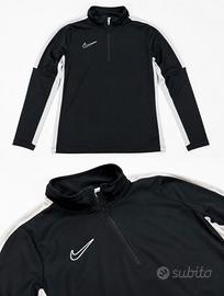 🔥 Nike Dri-FIT 1/4 Zip Nera/Bianca Taglia S🔥