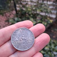 500 Lire Argento Caravelle 1966 – rif. A4