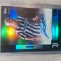 Topps Fabrizio Ravanelli Juventus Auto/50
