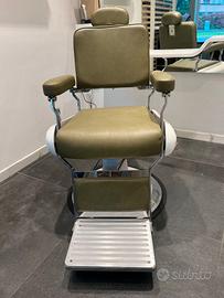 POLTRONA DA BARBIERE PROFESSIONALE DITTA VEZZOSI