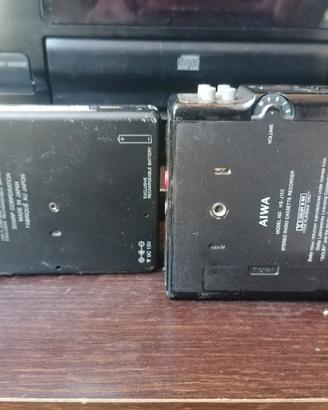 walkman sharp e Aiwa 