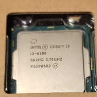 CPU Intel I3 6100 3,70 Mhz