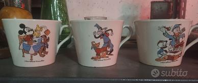 3 TAZZE PAGNOSSIN TREVISO PER WALT DISNEY
