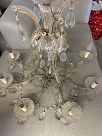 Lampadario vetro murano