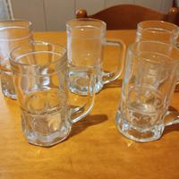 5 boccali per birra 