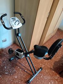 Cyclette pieghevole