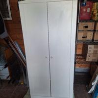 armadio bianco bambini