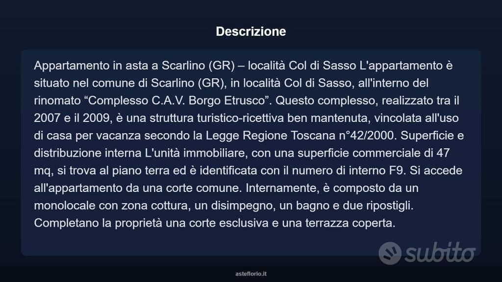 Appartamento – Scarlino, Col di Sasso, San Luigi - Vista 3