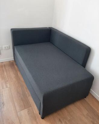 Divano letto singolo con contenitore