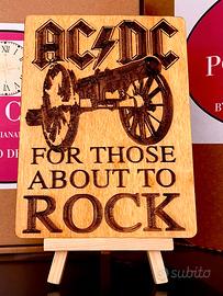 Tavoletta decorativa AC/DC
