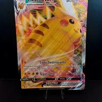 carta Pokémon Pikachu VMAX SWSH286 Jumbo ITA