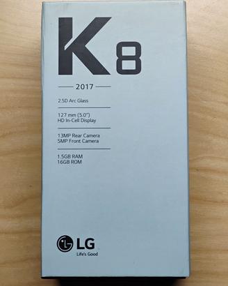 LG K8 (2017) M200n Titan - 4G LTE completo