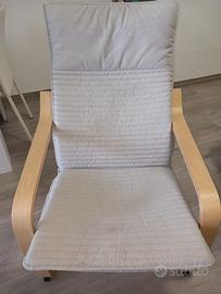 poltrona ikea legno
