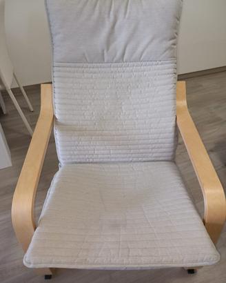 poltrona ikea legno
