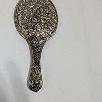 Specchio a mano Turan Turkey 900 Repousse argento