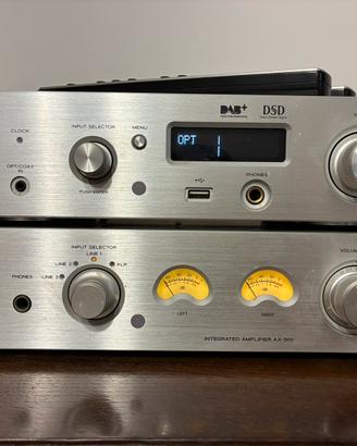 DAC + AMPLIFICATORE TEAC NT503 DAB + AX501