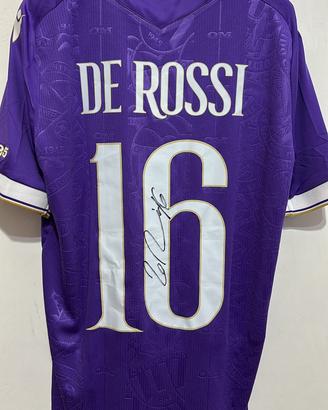 Maglia Ostiamare autografata da De Rossi