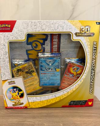 Pokémon Collezione poster 30° Anniversario